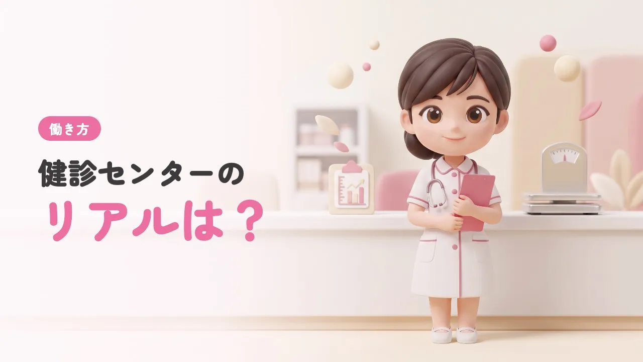 看護師の健診・検診センター転職｜仕事内容・給料・向き不向き