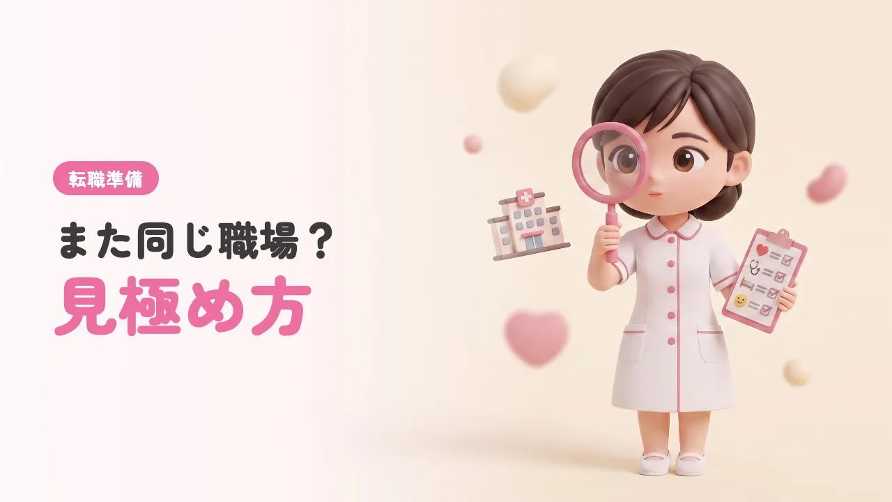 看護師の転職で人間関係に失敗しないための職場の見極め方